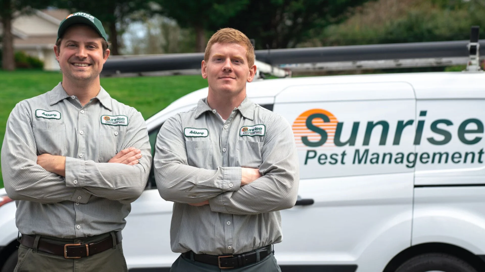 Professional pest control technician